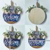 Handcrafted Wooden Letter Bowknot Holiday Garlands User friendly Door Or Wall Hanging For Seasonal Homes Decoration