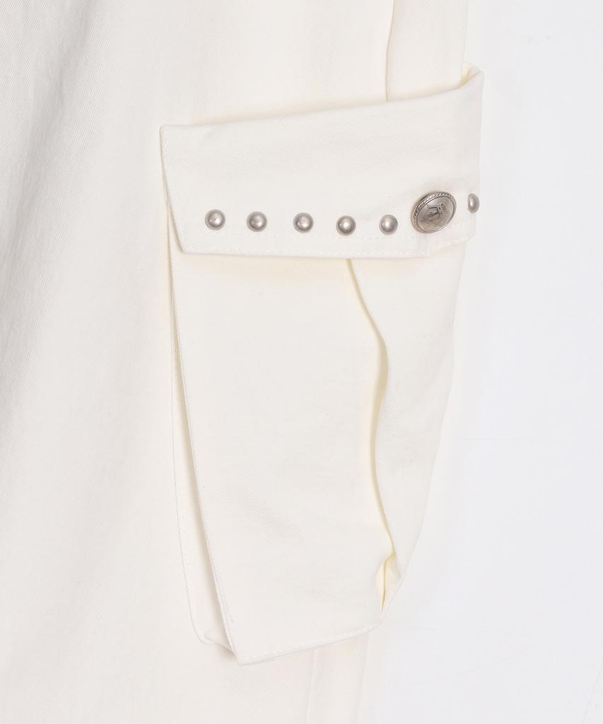 Aesimeteuli Crown Structured Pocket Pants / Ivory
