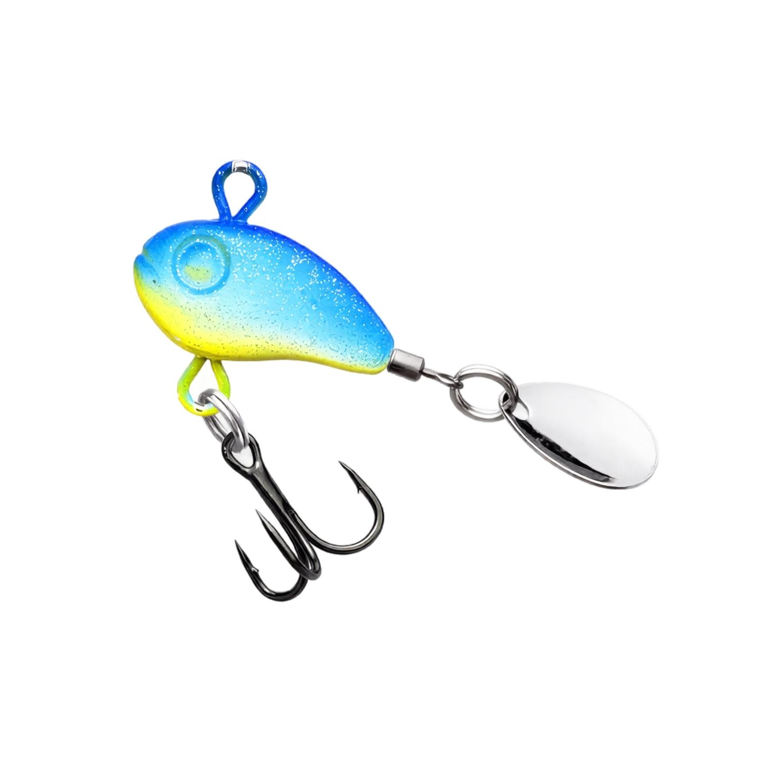 Fishing Lure Vib Bionic Bait Artificial Bait Long Casting Metal Lead Fish Spinner Blade Full Swimming Layer Bass Pike Fishing Lure 8g
