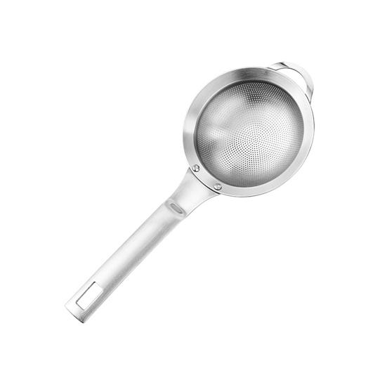

Сито бытовое портативное из нержавеющей стали сверхтонкое масло дуршлаг для муки с крючком для домашней кухни отеля 9 cm