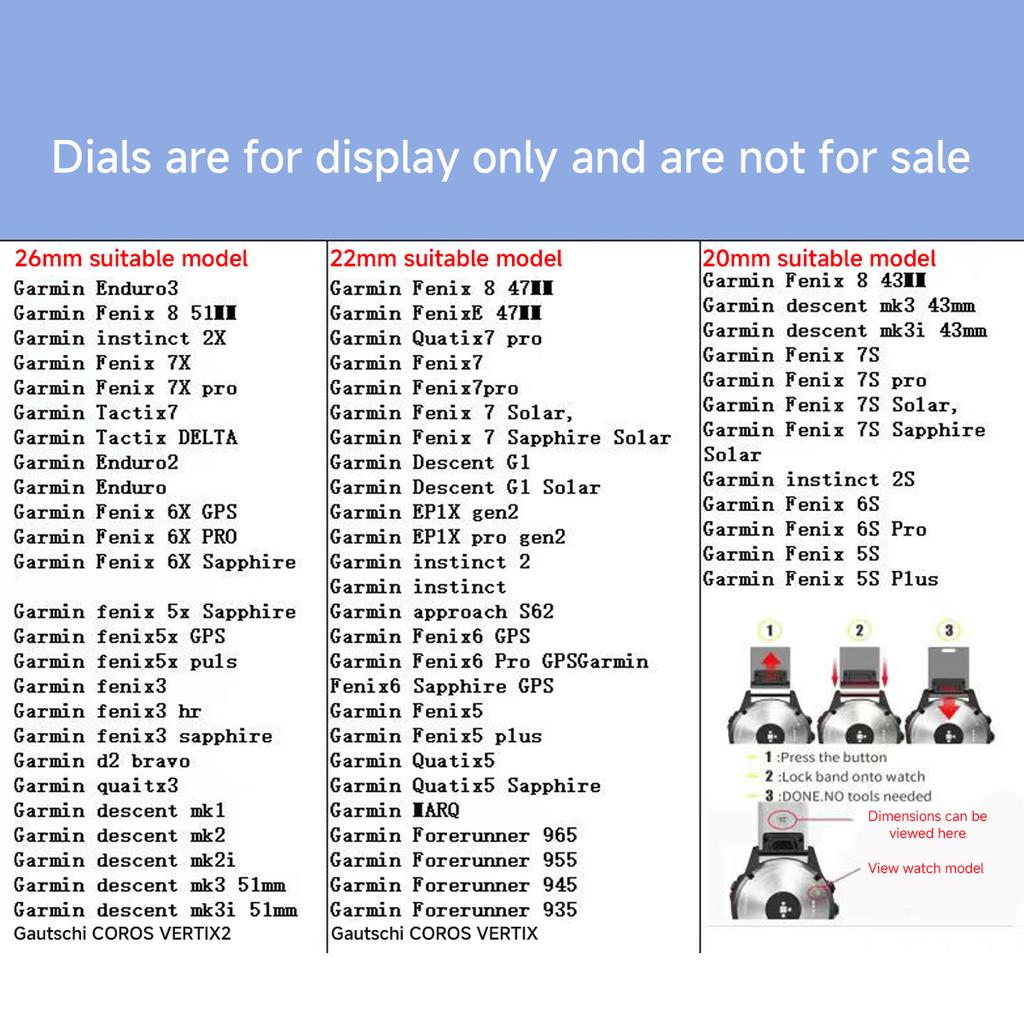 22mm 26mm Silikonarmband für Enduro 3 Tactix Armband für Garmin Fenix 8 E 7 7X Pro 5 5X Plus 6 6X Pro Epix Gen 2 QuickFit Band