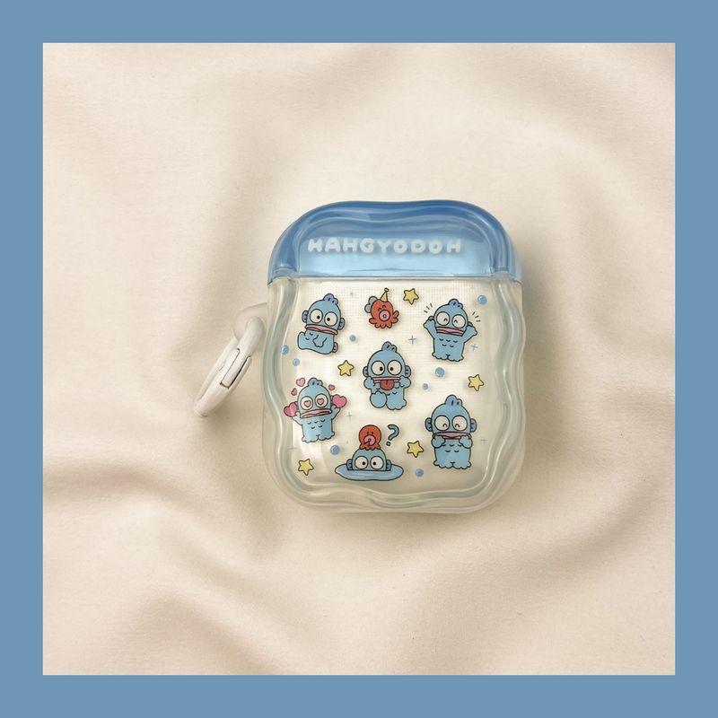 

Чехол для Airpod3 для Apple Pro Чехол для наушников Второе поколение Беспроводные Bluetooth Третье поколение Aipods2 Второе поколение Четвертое поколение 5 коробок AirPods 3 [XINGX bubble clown fish] free hook