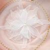 Embroidered Flower DIY Patch Applique Pearl Garment Accessories Decor Stereoscopic Sewing Supplies