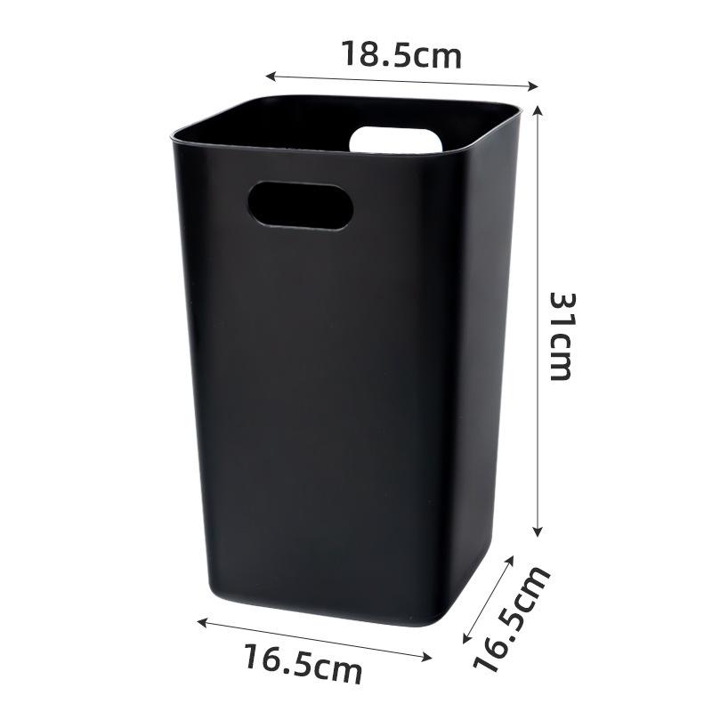

Double Layer Household Trash Bin for Living Room Bedroom Kitchen Bathroom Large Capacity Stylish No Cover