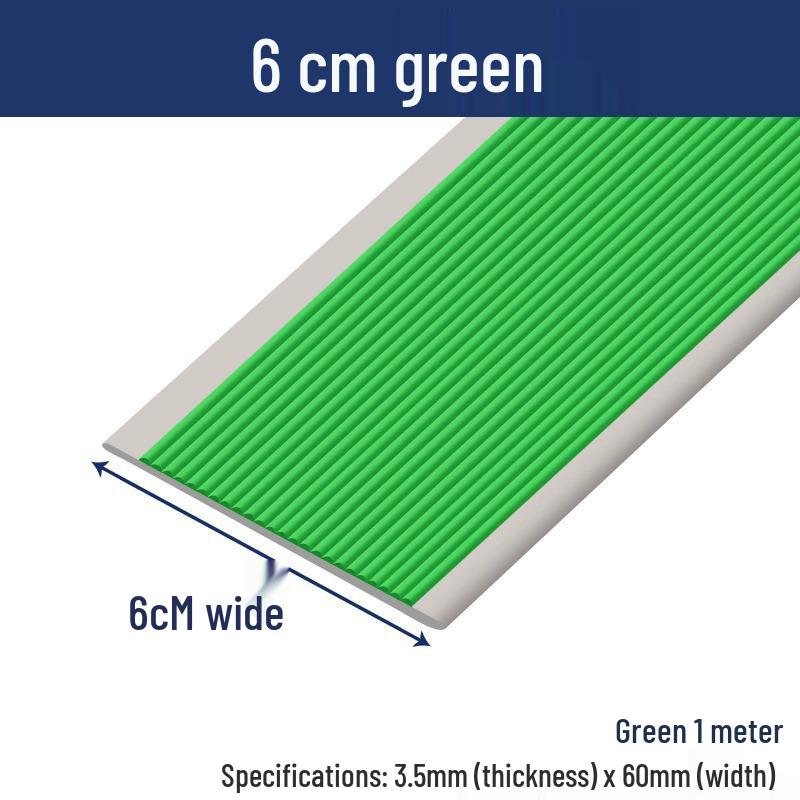 Samoprzylepna listwa krawędziowa ze antypoślizgowego PVC na stopnie schodów dla przedszkoli