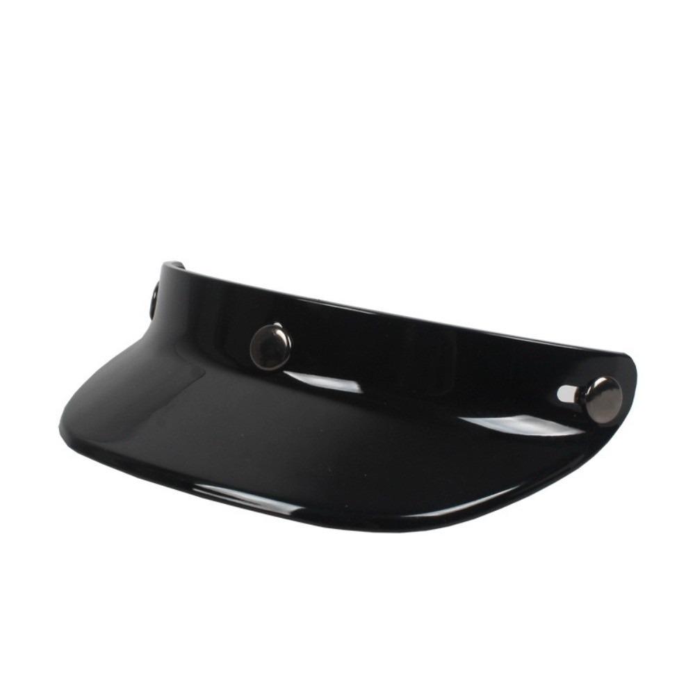 3 Druckknopf-Helmzubehör Universell passend Jethelm-Visier Rollerhelm