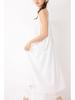 Women's Forest Style Embroidered Layered Lace Long Dress