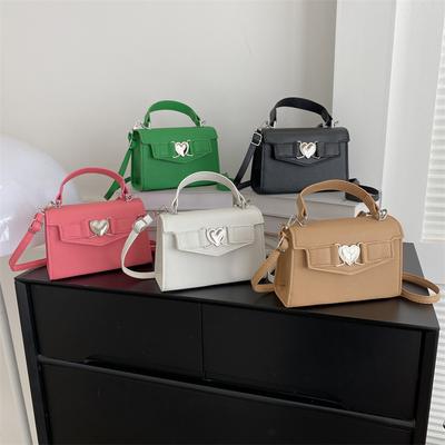 Neue Wintertasche Damenmode im koreanischen Stil Umhängetasche Damen Nischen-Umhängetasche Damen einfache Handtasche