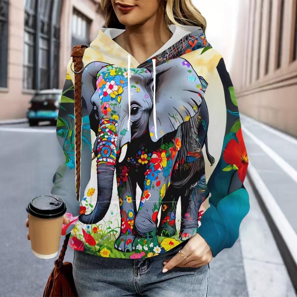 Jarní Evropský Americký Styl Mikina Vintage Zvířecí Králík Vzor 3D Tisk Mikina Dámská Ležérní Streetwear Mikina Pánské Oblečení Top