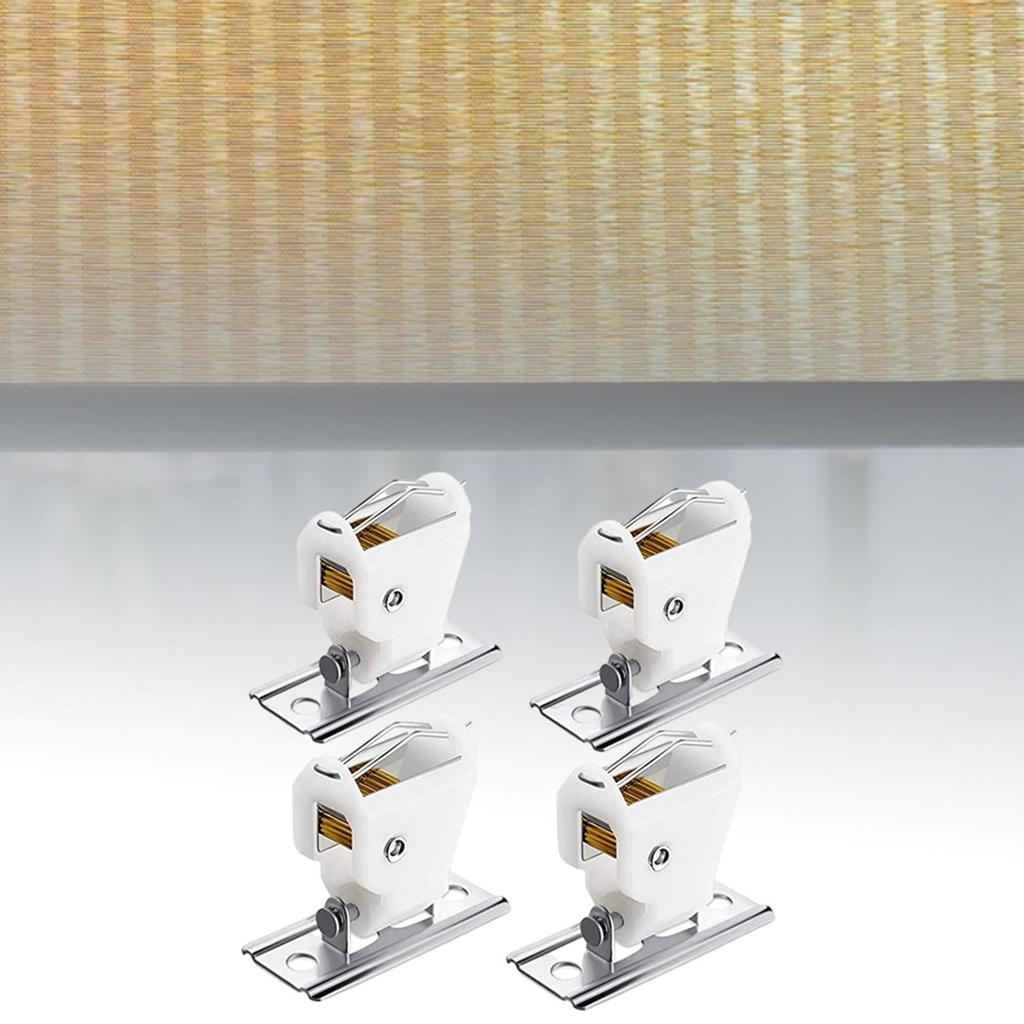 4x Roman Shade Cord Lock Hardware do okna akcesoriów do zasłon w domowym biurze