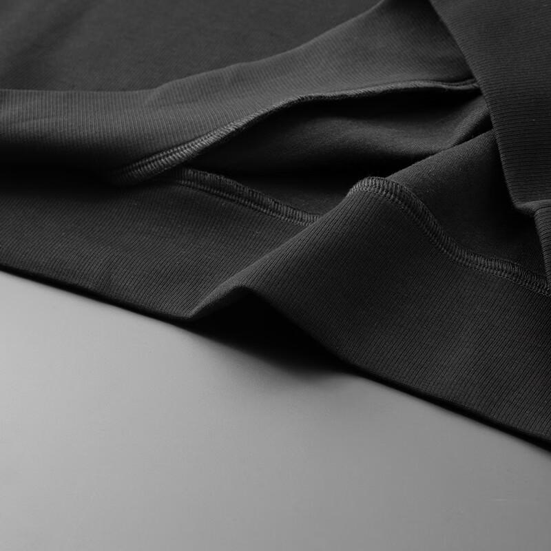 Dibenze Men's Plus Size Fall Half-Zip Polo Sweatshirt