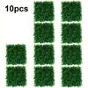 10/20pcs Plastic Artificial Boxwood Plant Wall Panels, Protection Privacy Screen
