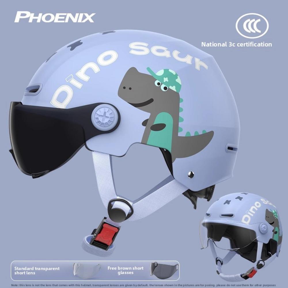 Children's Electric Car Helmet Motorcycle Helmet Cartoon Half Helmet Summer Helmet Four Seasons Helmet