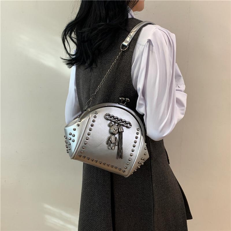 Stud Dinner Bag New Fashion Shoulder Clip Bag Premium Crossbody Bag
