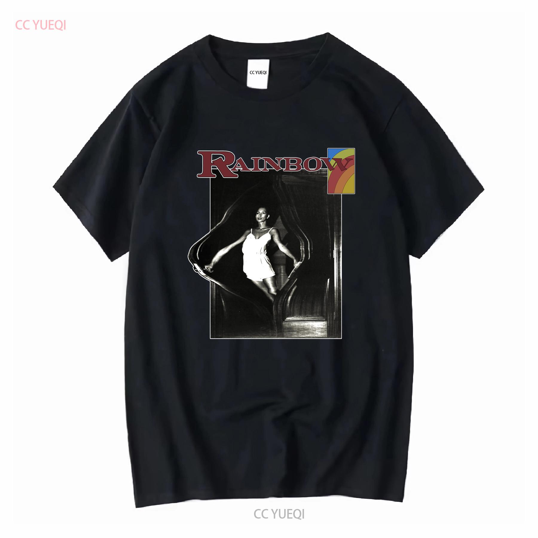 

VINTAGE 80s 1983 RAINBOW ROCK METAL TOUR CONCERT T SHIRT DIO RITCHIE BLACKMORE long or short sleeves vintage Washed graphic 4XL