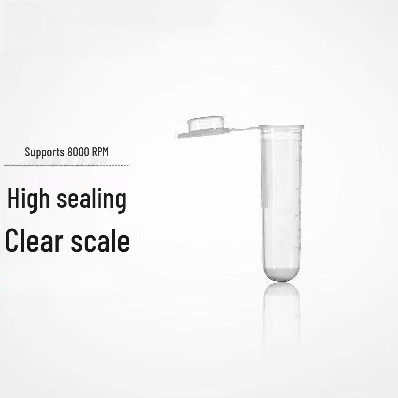 Aokewen 5mL Graduated Plastic Centrifuge Tubes