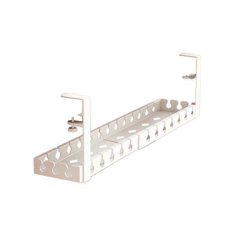 Adjustable Under-Desk Cable Organizer Tray CN plug (adapter included)