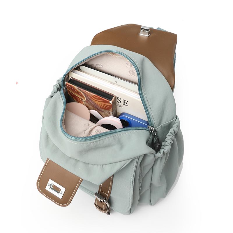 Dwufunkcyjna Torba na Klatkę Piersiową Wielofunkcyjny Plecak z Kontrastowymi Kolorami Damska Torba Podróżna na Ramię Crossbody