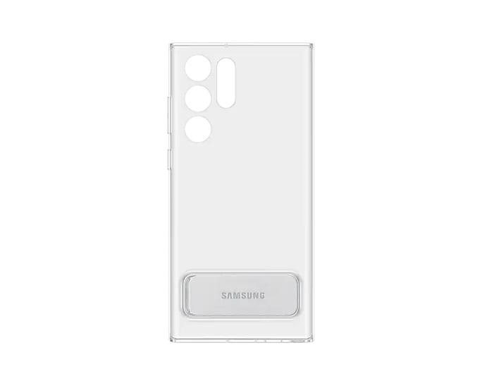 Solit.me Samsung Galaxy S22 Ef-Js901ct Transparent Clear Standing Cover