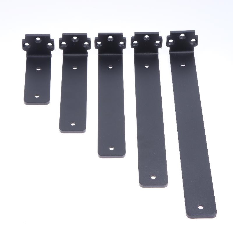 1 Set 5Mm Thicked Invisible L-Shaped Brackets Heavy Duty Cast Iron Floating Shelf Brackets For Kitchen Shelves Support