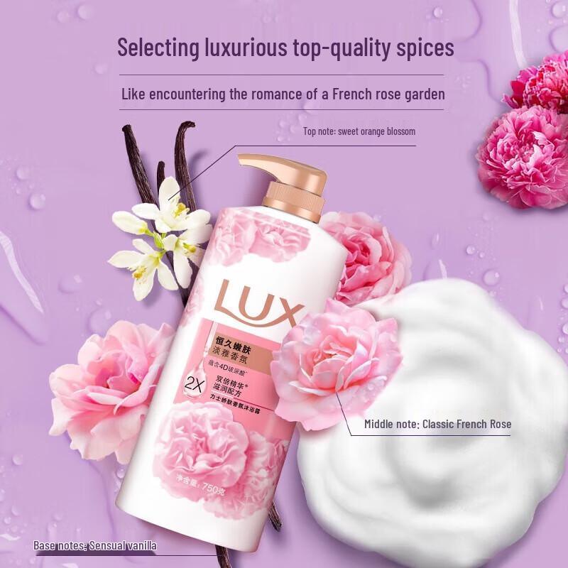 Lux Enduring Tender Skin Fragrance Shower Milk