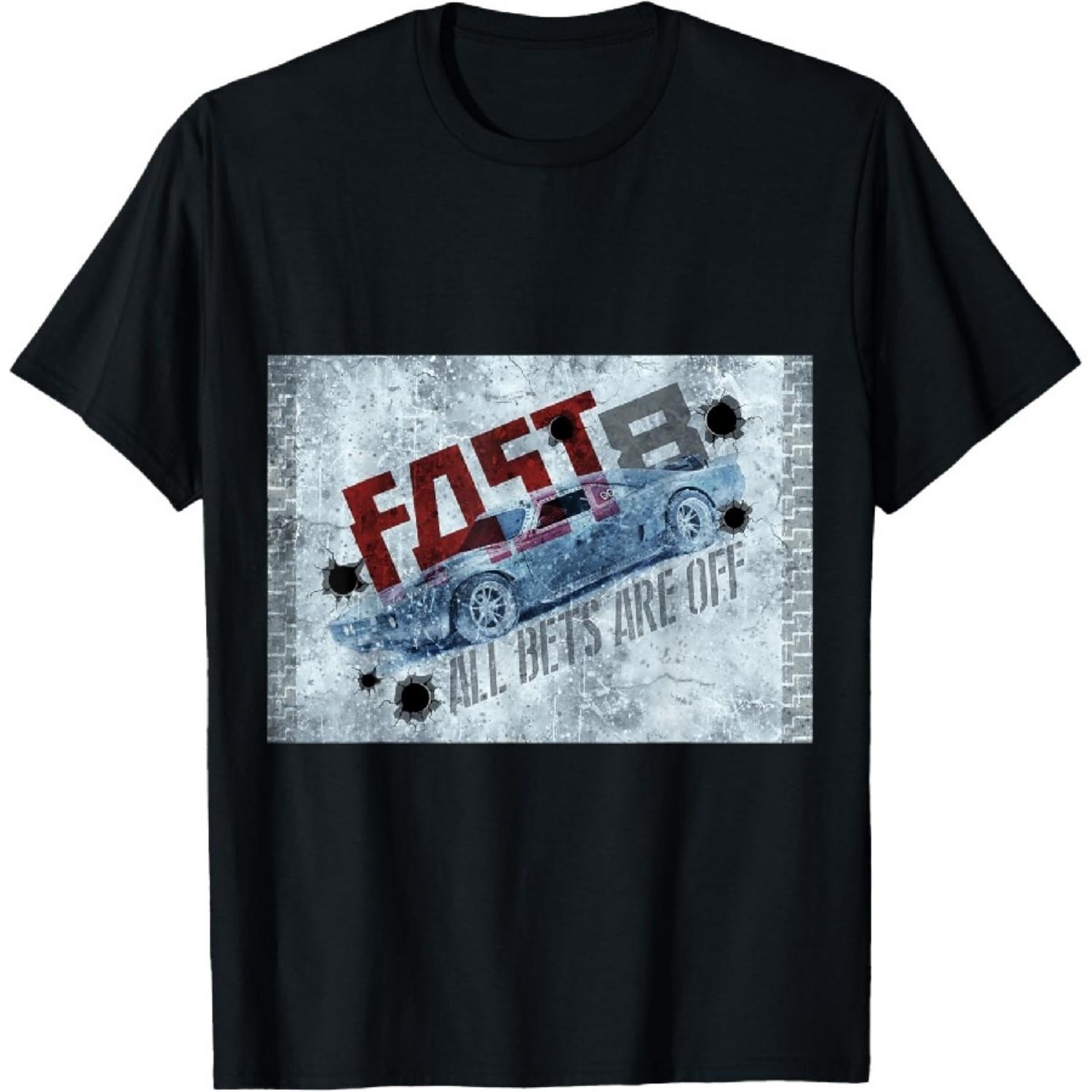 The Fate of the Furious All Bets Are Off T-shirt T-Shirt S