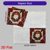 20pcs Disposable Napkins with Christmas Collection Pattern Print for Wedding,Parties,and Daily Use for Thanksgiving Fall Christmas Table Decoration