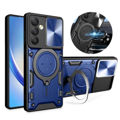 For Samsung Galaxy A14 A24 A34 A54 5G Case Slide Camera Protect Armor Cases For Samsung A 14 24 34 54 Magnetic Ring Holder Cover