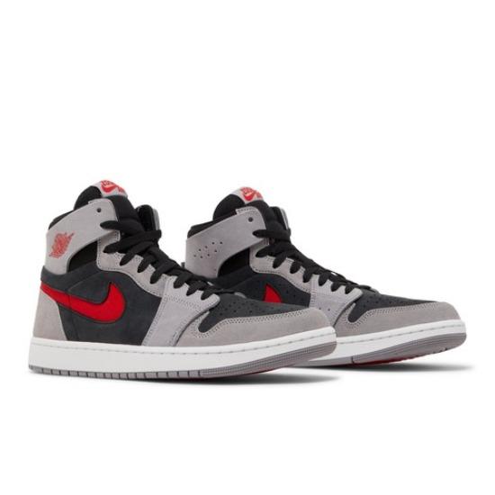 Air Jordan 1 High Zoom Comfort 2 Cement Fire Red Men's DV1307-060