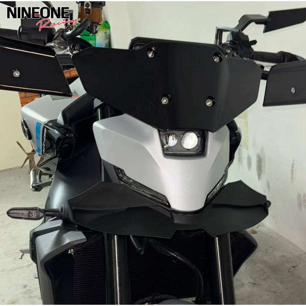 Flyscreen Front Fairing Wind Deflectors For Yamaha MT-09 MT09 SP MT09SP 2024-2025 Windshield Bracket Windscreen Protector Cover