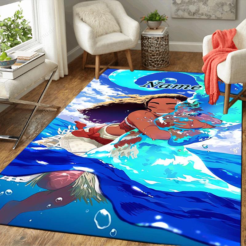 Custom 1Pc Princesses Pink Fantasy Rug Office Carpet Indoor Outdoor Entrance Doormat Nonslip Soft And Comfortable Living Room D916218
