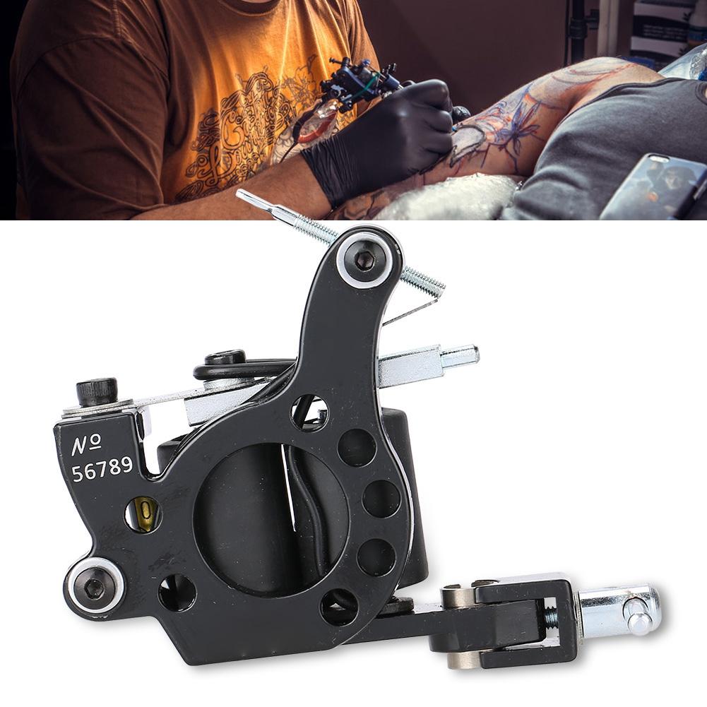Professional Alloy Tattoo Machine Copper Coils Tattoo Liner Machine Shader Gun