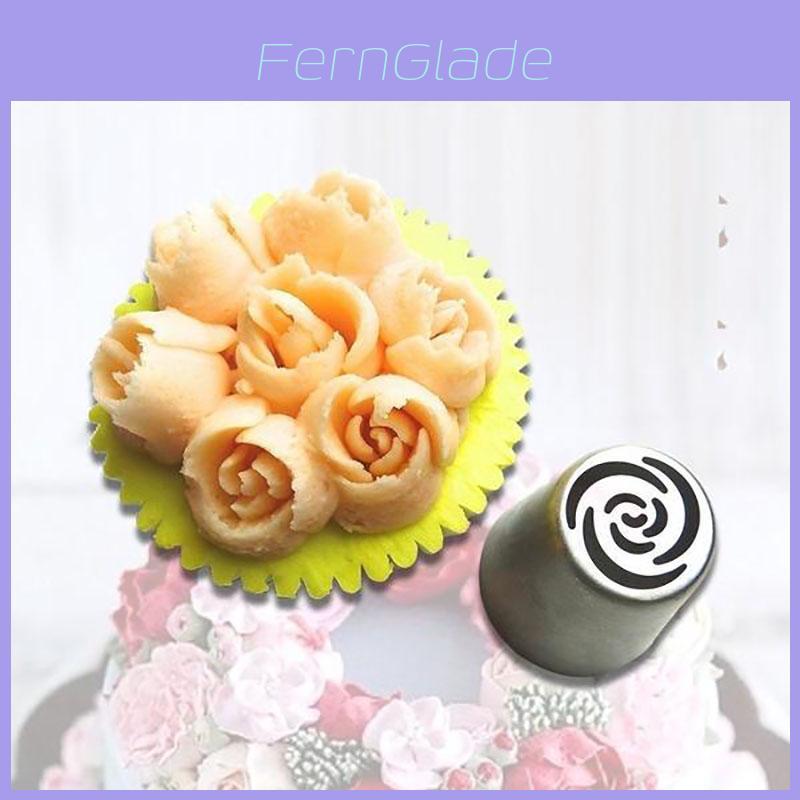 Incredibly Detailed 8pcs Set Russian Tulip Flower Icing Piping Nozzles For Baking Delights