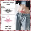 Temperature-Sensitive Succubus Finger Color-Changing Waterproof Tattoo Sticker - Cute Cartoon Design