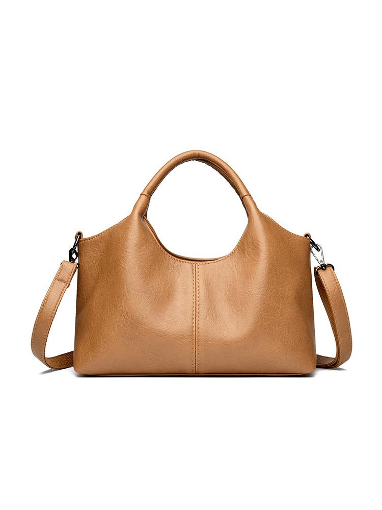 Handbag - Fashionable Single-shoulder Crossbody Bag with Large Capacity for Commuting, Carrying A Vegetable Basket, Soft Design Casually