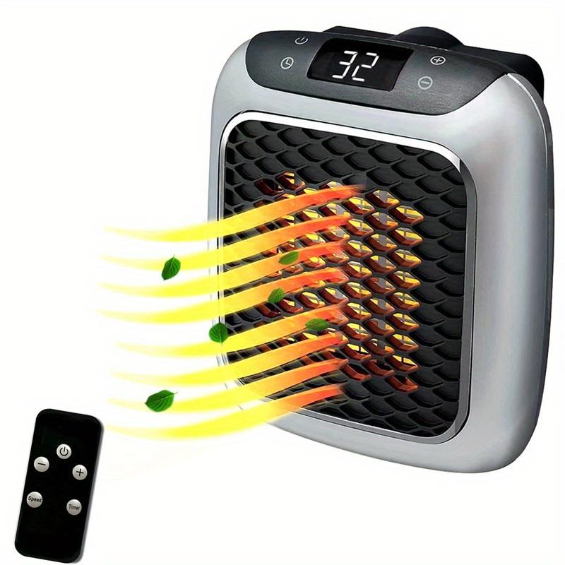 

1 шт., новейший мини-нагреватель мощностью 800 Вт для дома, небольшие вентиляторы для отопления ванной комнаты, настенный керамический электронагреватель PTC с дистанционным управлением, бытовой