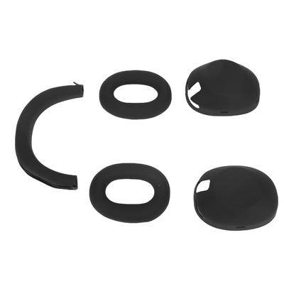 Capa de Silicone Ajustada para Fones de Ouvido Sem Fio WH-1000XM6 Capas para Almofadas de Ouvido Protetor de Capa para Faixa de Cabeça Lavável Acessórios Macios para Fones de Ouvido