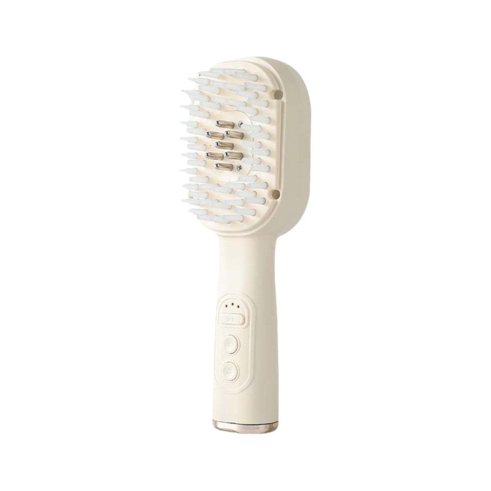 Liquid Filling Professional Liquid Guide Comb Hygienic Red Light Hair Growth Comb  Scalp Care белый