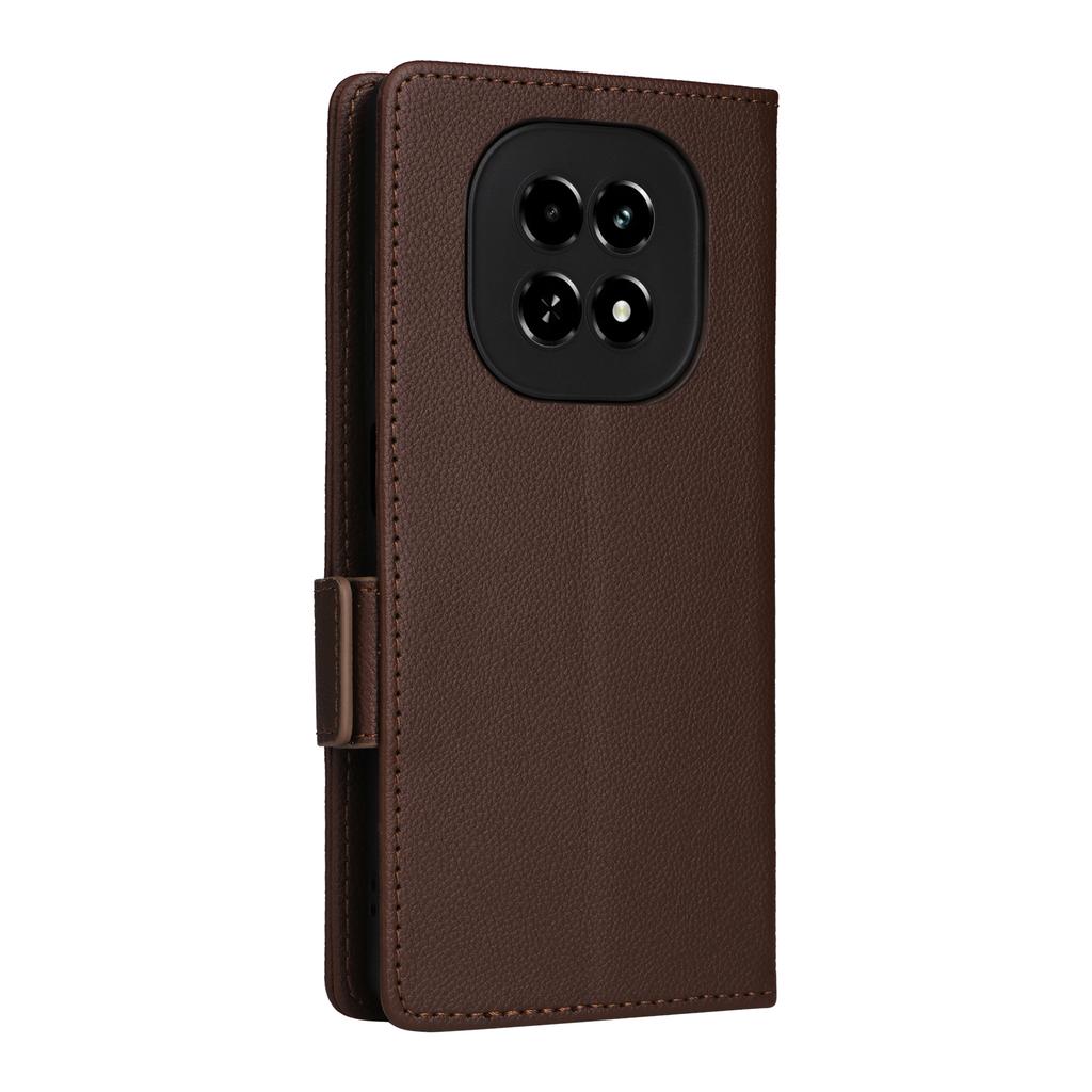 Für Realme V60 5G/Realme V60s 5G Hülle mit Handschlaufe Litschi-Textur PU-Leder Brieftasche Handyhülle