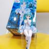 14cm Hatsune Miku Love Sailor Q Version Figure Pink Sailor Suit Blue Bow Heart PVC Action Figure Perfect Toy for Fans