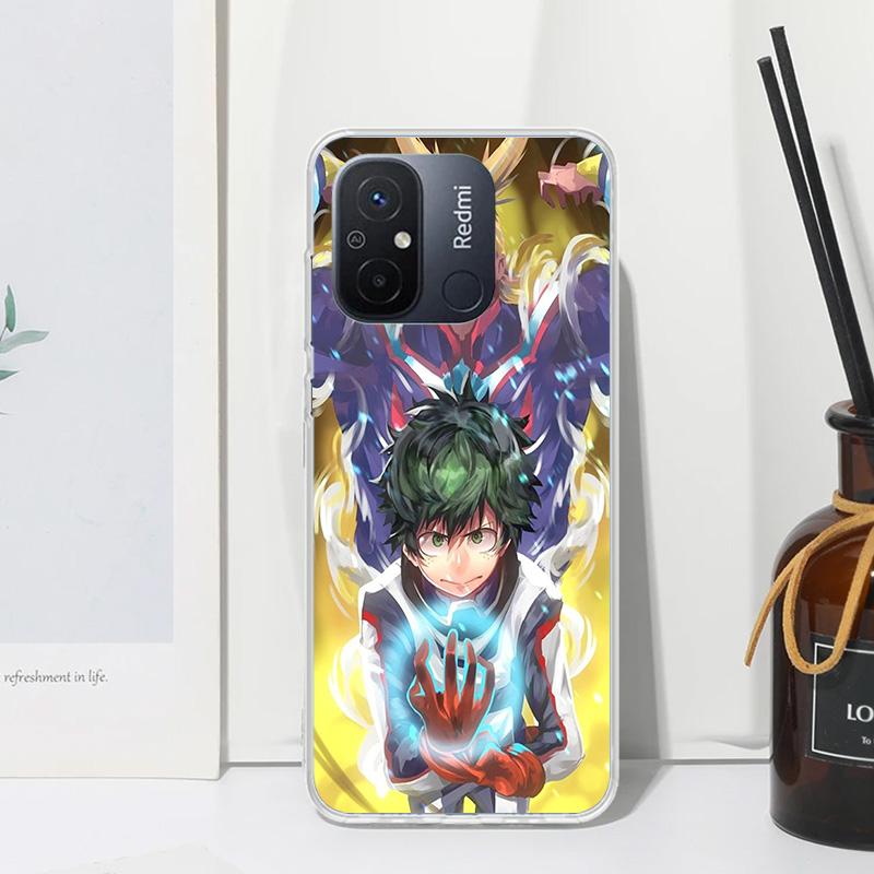 My Hero Izuku Deku Phone Case For Xiaomi Redmi 14C 13 13C 12 12C 10 10A 10C 9 9A 9C 9T 8 8A 7 7A 6A 6 Pro K80 K70 K60 K40 K20 12