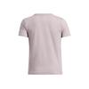 Under Armour Solid Color Breathable Comfortable Short Sleeve T-Shirt Women Tops Light-Purple 1379155-015