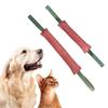 Biting Stick Interactive Training Stick Biting and Picking Up Cowhide Biting Stick Training Dog Pet Toys