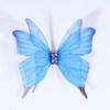 50pcs 4CM Organza Fabric Butterfly Appliques 3D Sewing Craft Decoration  Hair Clip Accessories