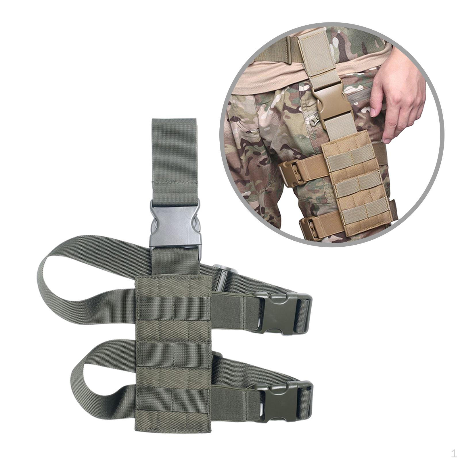 

Міні-підсумок для ніг, портативний повсякденний нейлон для походів, кемпінгу, косплею зелений