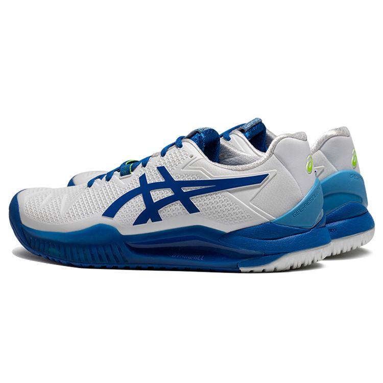 Asics Gel Resolution 8 Novak Pack bărbați pantofi sport alb ton-albastru 1041A345-960