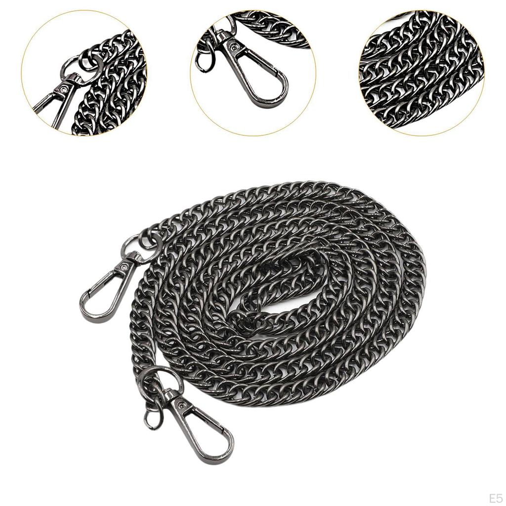 47 Inch Handbag Chain Strap, Bag for Small Crossbody Bag, Clutch, DIY