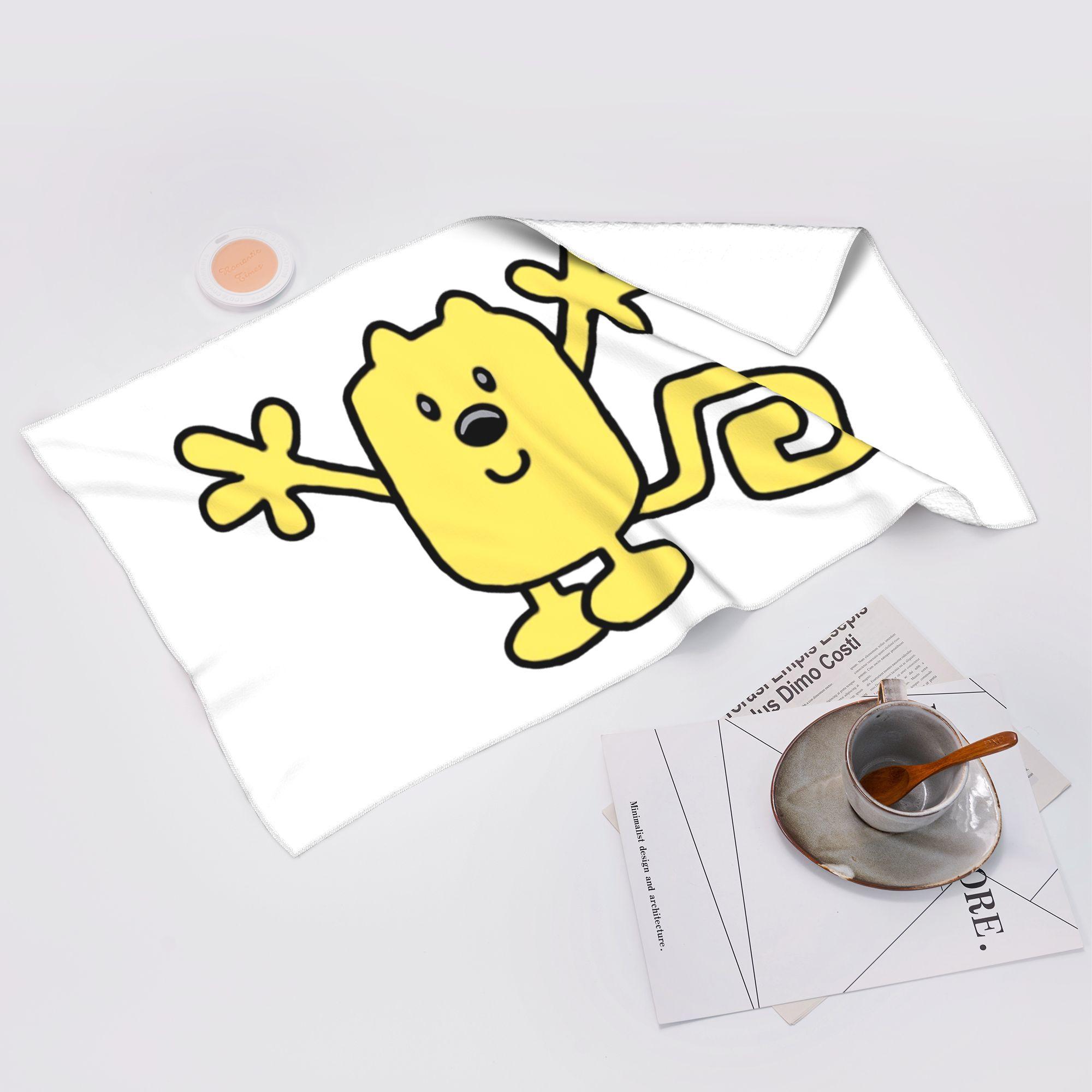 Creative Man White Wow Wow Wubbzy Soft Face Towel Quick Dry Pool Bath Cotton Towels Absorbent Quick