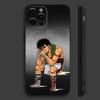 H-Hajime no I-Ippo Phone Case For iPhone 16,15,14,13,12,11,Pro,Max,Plus,Mini,X,XS,XR,8,7,S,Plus,SE Free shipping Soft Black