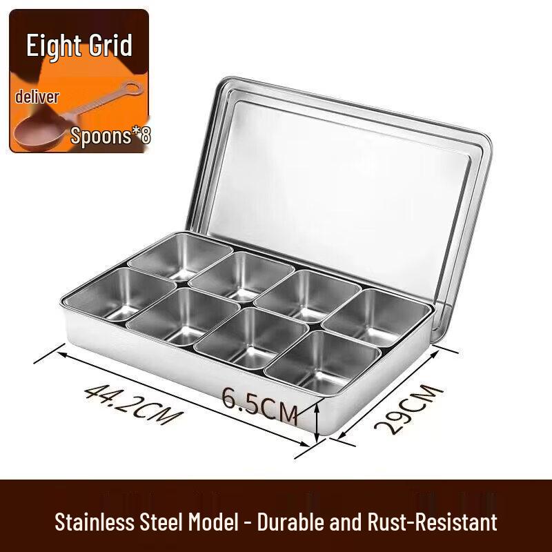 Stainless Steel Commercial Ingredient Box